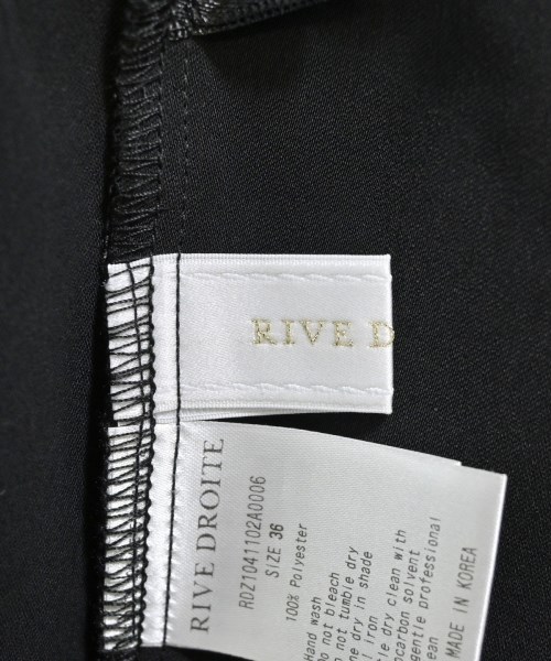 RIVE DROITE（リヴドロワ）スラックス 黒 サイズ:36(S位) レディース/2200672259029