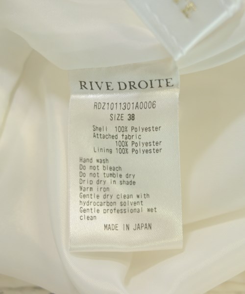 RIVE DROITE（リヴドロワ）ロング・マキシ丈スカート 白 サイズ:38(M位) レディース/2200724099061