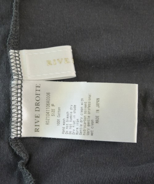 RIVE DROITE（リヴドロワ）Tシャツ・カットソー グレー サイズ:F レディース/2200685431047