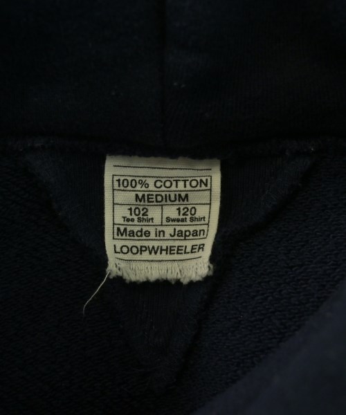 LOOPWHEELER（ループウィラー）パーカー 紺 サイズ:M メンズ/2200634728013