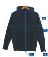 LOOPWHEELER（ループウィラー）パーカー 紺 サイズ:M メンズ/2200634728013