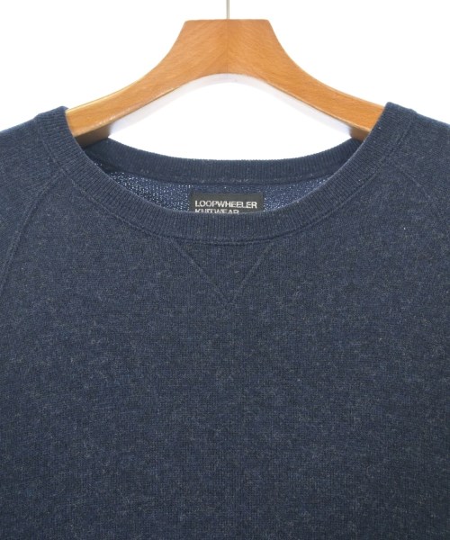 LOOPWHEELER（ループウィラー）スウェット 紺 サイズ:-(S位) メンズ/2200636837089