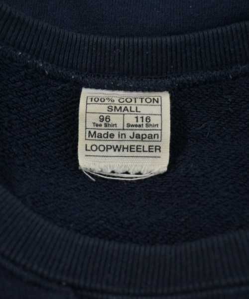 LOOPWHEELER（ループウィラー）スウェット 紺 サイズ:S メンズ/2200631461197