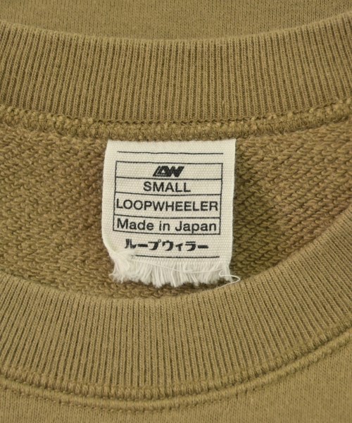 LOOPWHEELER（ループウィラー）スウェット カーキ サイズ:S メンズ/2200624003076