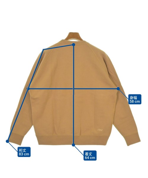 LOOPWHEELER（ループウィラー）スウェット ベージュ サイズ:S メンズ/2200624003083