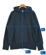 LOOPWHEELER（ループウィラー）パーカー 紺 サイズ:XL メンズ/2200621738094