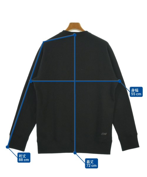 LOOPWHEELER（ループウィラー）スウェット 黒 サイズ:L メンズ/2200622215013