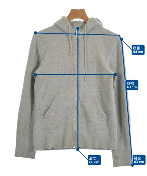 LOOPWHEELER（ループウィラー）パーカー グレー サイズ:M メンズ/2200623281093