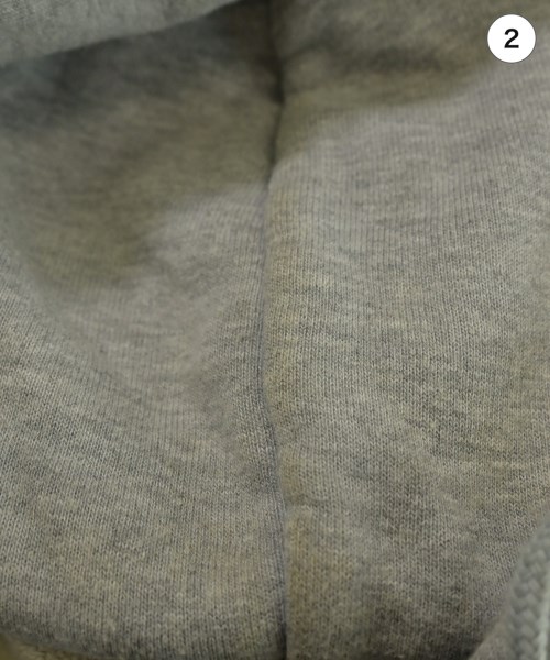 LOOPWHEELER（ループウィラー）パーカー グレー サイズ:M メンズ/2200623281093