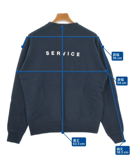 LOOPWHEELER（ループウィラー）スウェット 紺 サイズ:-(L位) メンズ/2200627127045