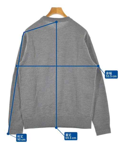 LOOPWHEELER（ループウィラー）スウェット グレー サイズ:M メンズ/2200627382024