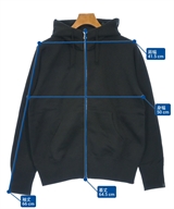 LOOPWHEELER（ループウィラー）パーカー 黒 サイズ:S メンズ/2200627160028