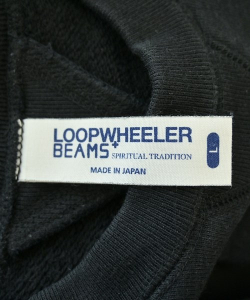 LOOPWHEELER（ループウィラー）スウェット 黒 サイズ:L メンズ/2200606044035