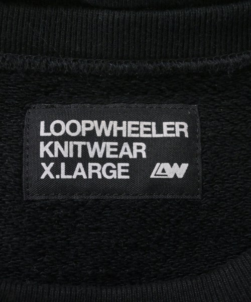LOOPWHEELER（ループウィラー）スウェット 黒 サイズ:XL メンズ/2200606858113