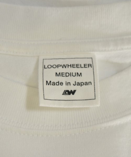 LOOPWHEELER（ループウィラー）Tシャツ・カットソー 白 サイズ:M メンズ/2200671395049