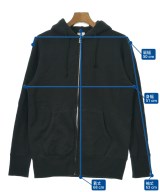 LOOPWHEELER（ループウィラー）パーカー 黒 サイズ:L メンズ/2200677395050