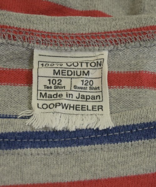 LOOPWHEELER（ループウィラー）Tシャツ・カットソー グレー サイズ:M メンズ/2200689809019