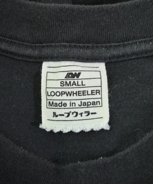 LOOPWHEELER（ループウィラー）Tシャツ・カットソー 黒 サイズ:S メンズ/2200695971052