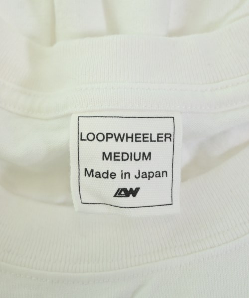 LOOPWHEELER（ループウィラー）Tシャツ・カットソー 白 サイズ:M メンズ/2200695971090