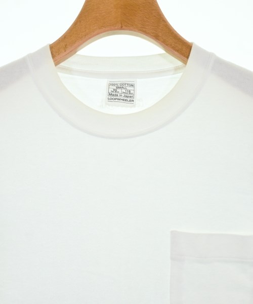 LOOPWHEELER（ループウィラー）Tシャツ・カットソー 白 サイズ:S メンズ/2200695971106