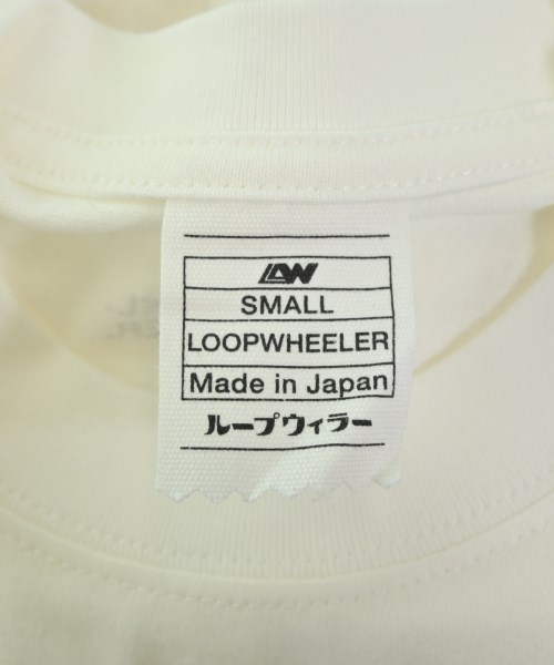 LOOPWHEELER（ループウィラー）Tシャツ・カットソー 白 サイズ:S メンズ/2200695971151