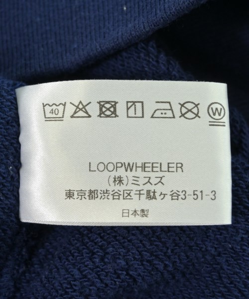 LOOPWHEELER（ループウィラー）スウェット 紺 サイズ:XL メンズ/2200695911171