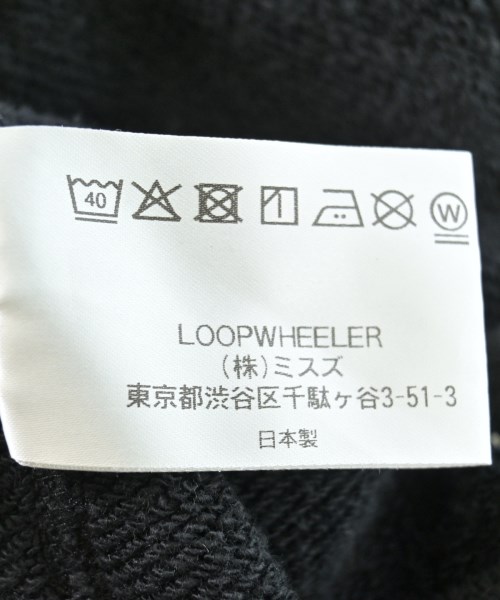 LOOPWHEELER（ループウィラー）パーカー 黒 サイズ:L メンズ/2200700862030