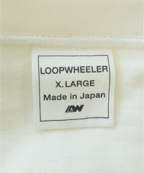 LOOPWHEELER（ループウィラー）Tシャツ・カットソー 白 サイズ:XL メンズ/2200655150046