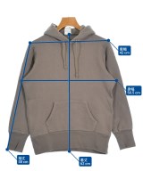 LOOPWHEELER（ループウィラー）パーカー 茶 サイズ:S メンズ/2200655347088