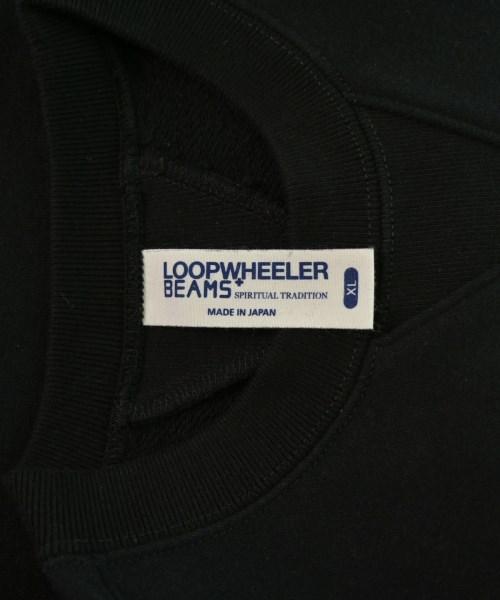 LOOPWHEELER（ループウィラー）スウェット 黒 サイズ:XL メンズ/2200658046063