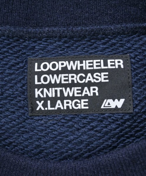 LOOPWHEELER（ループウィラー）スウェット 紺 サイズ:XL メンズ/2200709258056