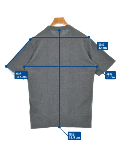 LOOPWHEELER（ループウィラー）Tシャツ・カットソー グレー サイズ:M メンズ/2200713001198