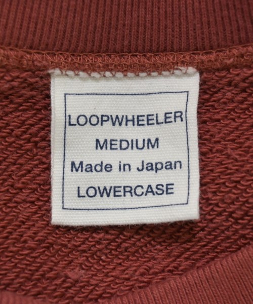 LOOPWHEELER（ループウィラー）スウェット 赤 サイズ:M メンズ/2200713613056