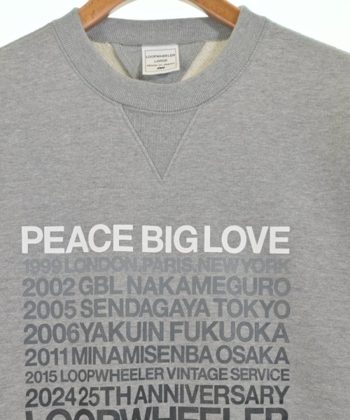 LOOPWHEELER（ループウィラー）スウェット グレー サイズ:L メンズ/2200645983173