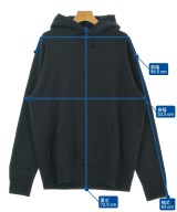 LOOPWHEELER（ループウィラー）パーカー 黒 サイズ:L メンズ/2200648703020