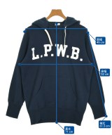 LOOPWHEELER（ループウィラー）パーカー 紺 サイズ:L メンズ/2200636883215