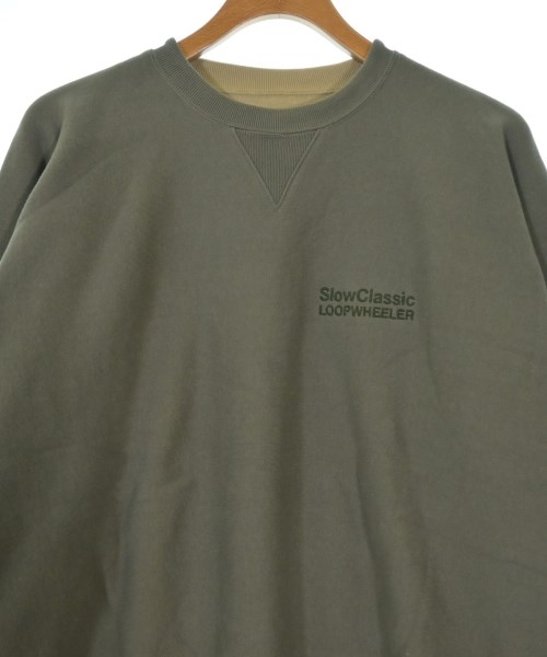LOOPWHEELER（ループウィラー）スウェット カーキ サイズ:-(XL位) メンズ/2200651171052