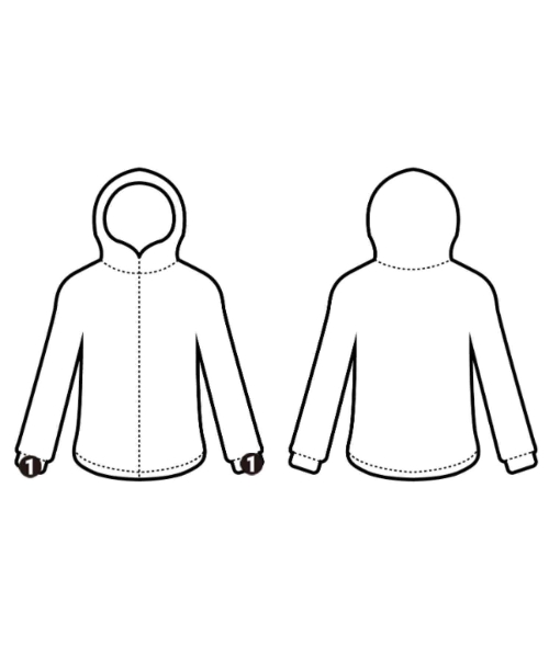 LOOPWHEELER（ループウィラー）パーカー 紺 サイズ:L メンズ/2200653143057