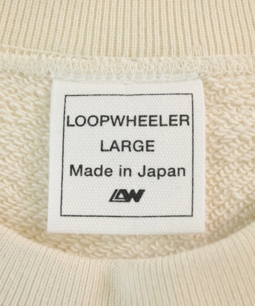 LOOPWHEELER（ループウィラー）スウェット ベージュ サイズ:L メンズ/2200689285042