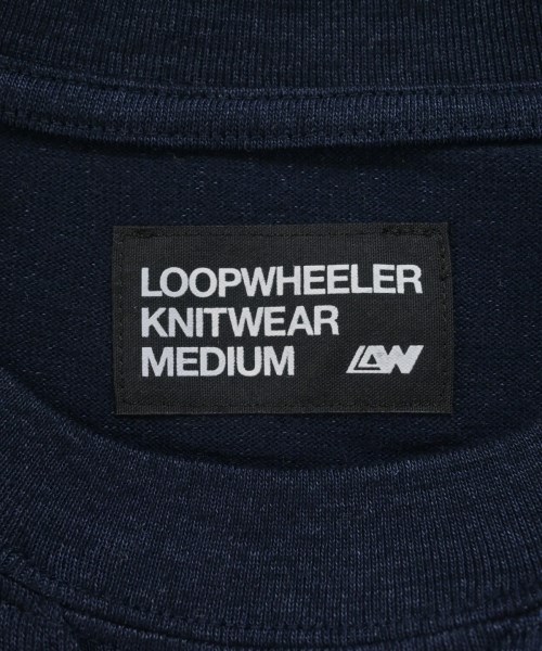 LOOPWHEELER（ループウィラー）Tシャツ・カットソー 紺 サイズ:M メンズ/2200704664678