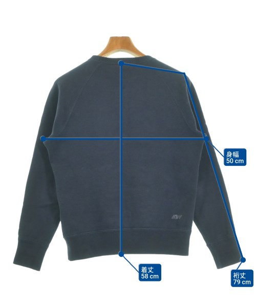 LOOPWHEELER（ループウィラー）スウェット 紺 サイズ:S メンズ/2200662473022