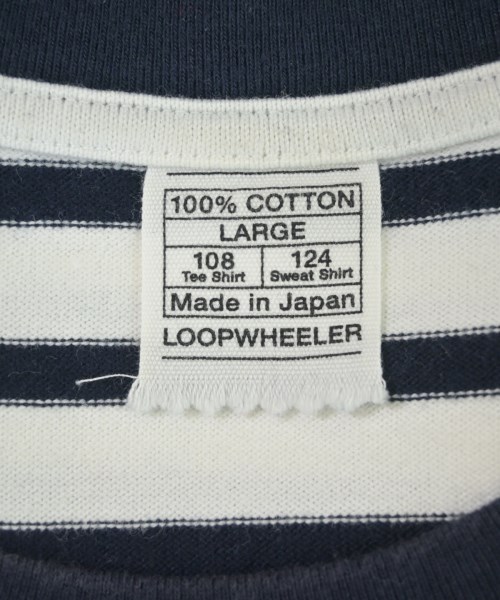 LOOPWHEELER（ループウィラー）Tシャツ・カットソー 白 サイズ:L メンズ/2200664684037