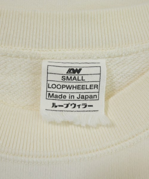 LOOPWHEELER（ループウィラー）スウェット 白 サイズ:S メンズ/2200663581030