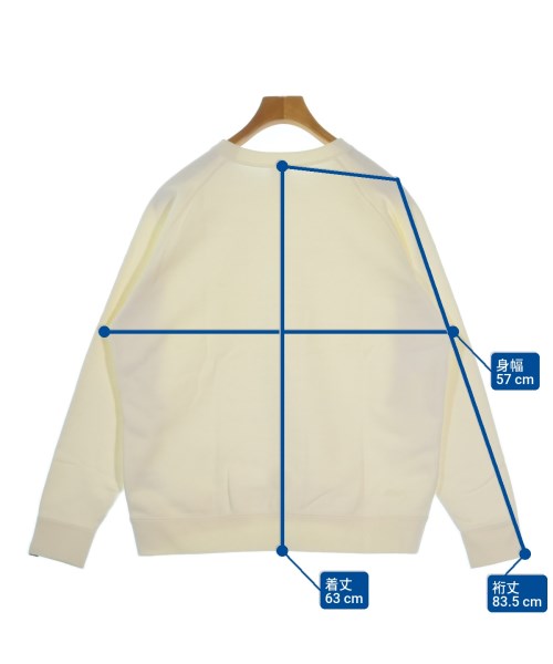 LOOPWHEELER（ループウィラー）スウェット 白 サイズ:S メンズ/2200663581030