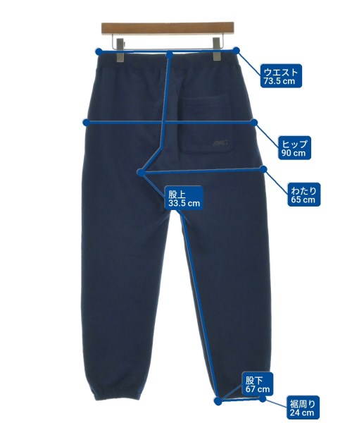 LOOPWHEELER（ループウィラー）スウェットパンツ 紺 サイズ:M メンズ/2200665333033