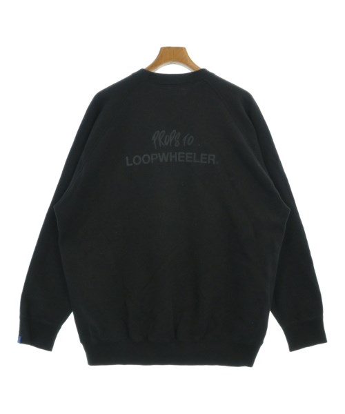 LOOPWHEELER（ループウィラー）スウェット 黒 サイズ:L メンズ/2200664915131