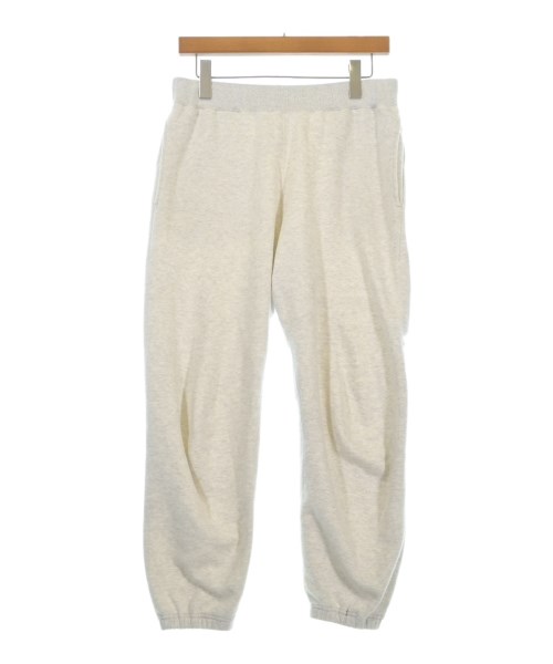 LOOPWHEELER(ループウィラー)スウェットパンツ 白 サイズ:M/2200668228084