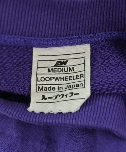 LOOPWHEELER（ループウィラー）スウェット 紫 サイズ:M メンズ/2200670388080