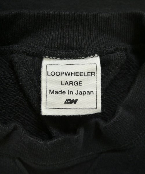 LOOPWHEELER（ループウィラー）スウェット 黒 サイズ:L メンズ/2200716971016