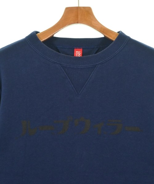 LOOPWHEELER（ループウィラー）スウェット 紺 サイズ:XL メンズ/2200681937017